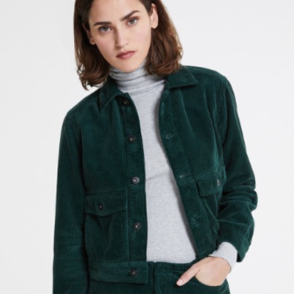 AG Jeans Evonne Workwear  Jacket - Verdant-NWT